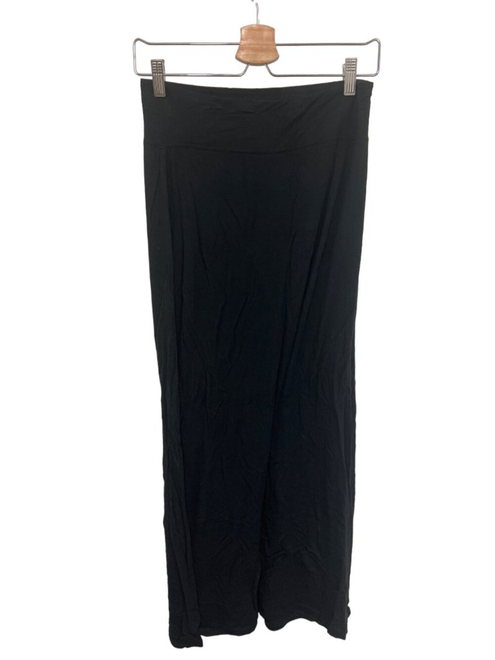Kensie Black Maxi Skirt Small Soft Flowy Comfortable Stylish